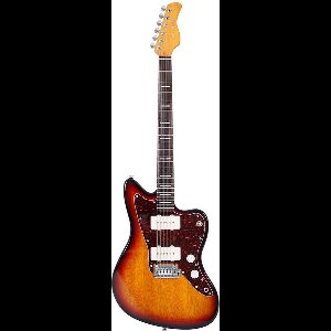 Sire Guitars J3/3TS Mahonie elektrische gitaar J-stijl, 3-tone sunburst