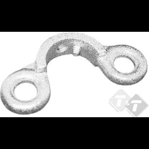 Tussenschothouder, 2 gaats, 130mm, Universeel