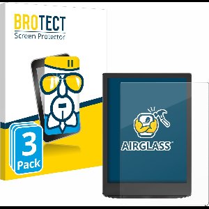 Screenprotector 3 Stuks voor PocketBook InkPad 4 Beschermglas transparant