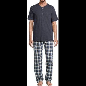 Schiesser Heren pyjama Night & Home