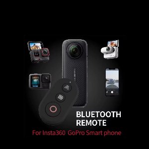 Afstandsbediening voor Insta360 -Remote control 4 Insta360 One X4 - Insta360 X5 X4 X3 X2 X R GO Ace GO3 - Afstandsbediening 4 GoPro 13 12 11 10 9 - Bluetooth controller - Gopro - Smartphone- Insta360 One X5