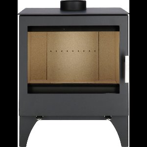 Livn Houtkachel Stavik - 78 x 56 x 45 cm (hxbxd) - Geschikt voor ruimtes tot 170 m³ - Veilig en milieuvriendelijk