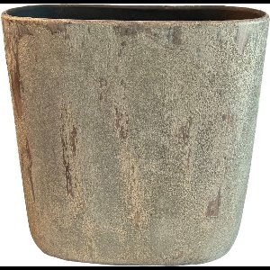 Pot Ovaal Avion Beige L37 x D14 x H38