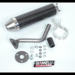 uitlaatdemper giannelli voor aprilia 50 sonic motor 1999 tot 2001 nieuw