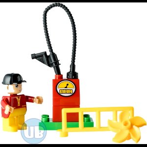 Tankstation voor elektrische trein