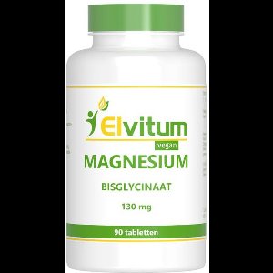 Elvitum Magnesium (bisglycinaat) 130mg 90 Tabletten