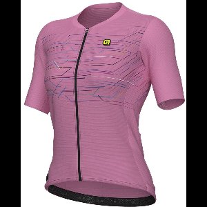Ale Pr-e Megabyte Korte Mouw Wielertrui Roze M Vrouw