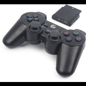 GMB Gaming Dual Vibration USB/PS2/PS3 GamePad - draadloos / zwart