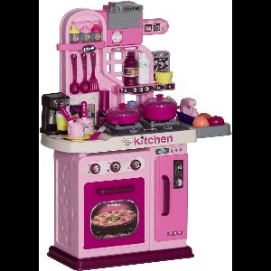 AIYAPLAY Kids Kitchen Playset Kunststoff, ABS 53L x 22B x 69H cm Rosa