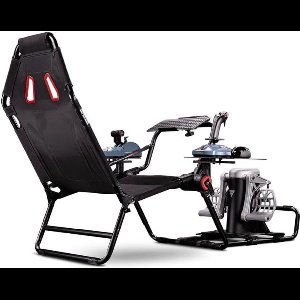 MKSS® Racing Simulator - Racing Wheel Opvouwbaar - Racing Seat Verstelbaar - Zwart