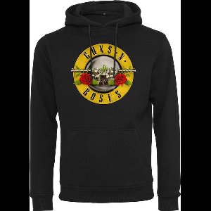 Heren - Mannen - Casual - Oldschool - Rock - Menswear - Dikke kwaliteit - Rock - Hoodie - Guns and Roses - GNR - Legendary - Logo zwart