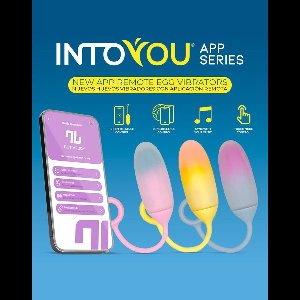 Intoyou - Vibrerend Eitje met App Control - Roze/Blauw