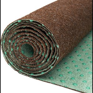 Tapiso Kunstgras Pemba Bruin Grastapijt 2 mm Balkon Terras Tuin Maat- 100x1350