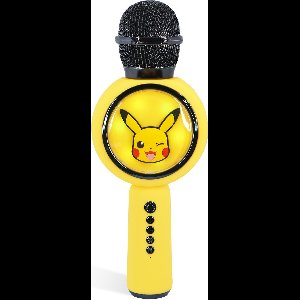 Pokémon - karaoke microfoon - draadloos - LED verlichting - speaker - stemvervorming (PopSing)