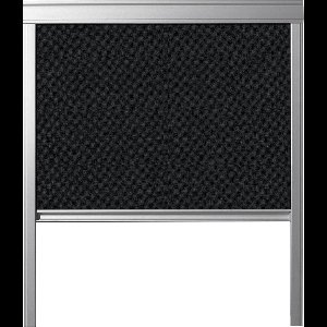 Dakraam Verduisterend Rolgordijn passend op VELUX SK08, Zwart