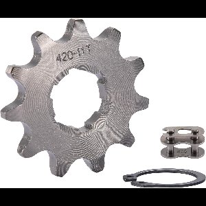 Voortandwiel 420-11T met 20mm Asgat voor Pitbike, Mini Bike en ATV