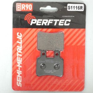 Plaquette de frein Perftec pour Moto Derbi 125 Senda Sm 2004 à 2009 AR Neuf