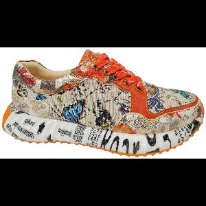 Laura Vita Burton 127 Dames Sneakers - Oranje - 38
