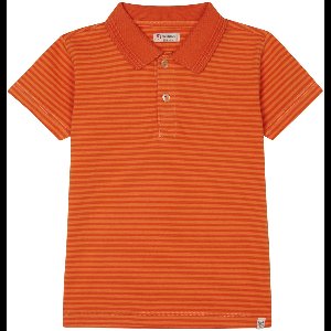 Noppies Poloshirt Lindale - Stripe pattern Dark Blue - Maat 134