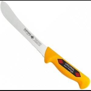 Eikaso Solingen Slachtmes – Semi-flexibel Lemmet – Ergonomisch Geel Handvat – 23 cm