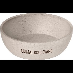 Animal Boulevard Ab65057 - Voer- En Drinkbakken - Hond - Ab Bamboe Kom Crème-14cm - Maat: 14cm - 205936