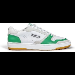 Sparco S-URBAN Groen – Unisex Tennis Style Sneakers met Retro Racing Look - Groen - Maat - 39