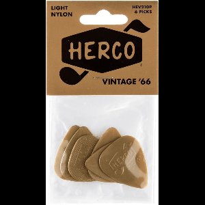 Herco - Vintage '66 - Plectrum - Light - 6-pack