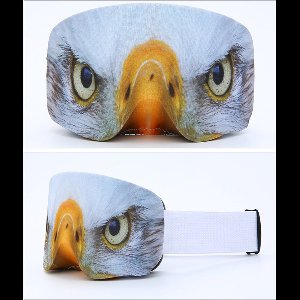 XD Xtreme - Skibrilhoes - adelaar - cover - beschermhoes - krasbestending - goggle - one size - uniseks - protect - skibrilbeschermhoes - snowboardbrilbescherming - bescherming - wintersport - ski accessoire - antikrassen - hoes - hoesje