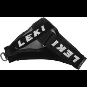 Leki Trigger 3 (Shark) Lussen zwart/grijs - Maat S/M/L - voor langlauf en Nordic Walking stokken. Door middel van klittenband traploos verstelbaar.