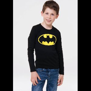 Logoshirt Langarmshirt Batman Logo