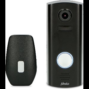 Alecto DVC600IP - Video Deurbel met Camera en Wifi - Zwart