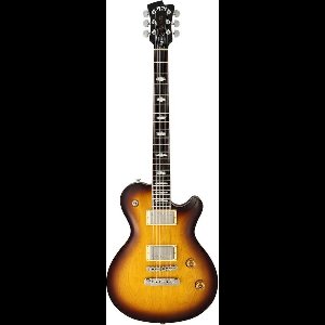 FGN Expert Flame heritage dark sunburst elektrische gitaar