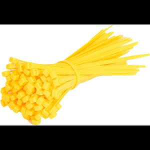 TD47 Kabelbinders 3.6 x 200 mm Geel - Tie wraps - Tyraps