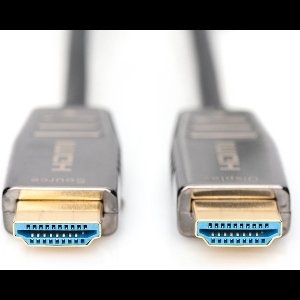 Digitus AK-330126-100-S HDMI kabel 10 meter HDMI Type A (Standaard) Zwart