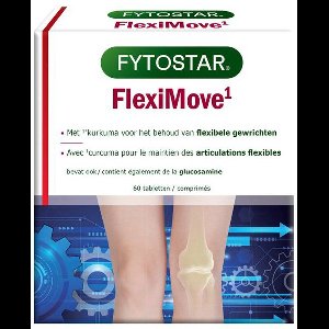 Fytostar FlexiMove High - Vitaminen - Curcumine Glucosamine – Flexibele gewrichten - 60 tabletten
