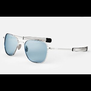 Randolph AF233 Piloten Zonnebril 23K white gold 55mm