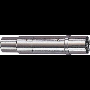 Coax signaalverzwakker 6dB met Coax aansluitingen