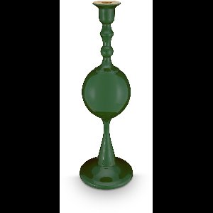 Pip Studio - Love Birds - Kandelaar - Donkergroen - Aluminium - 12x37cm