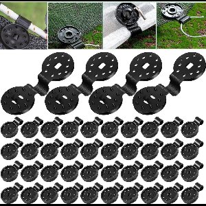 Zeynomax - Kunststof clips voor beschermingsdoek en zonnezeil bevestiging - 75 stuks voor broeikas - Tuinaccessoire