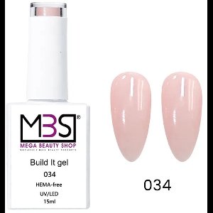 Biab gel/Build It gel HEMA-Free 15ml. (034) - Biab - Builder Gel - Biab nagellak - build it gel