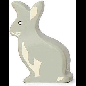 Tender Leaf Toys Speel Bosdier Konijn Hout 4x2x5,5 Cm