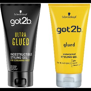 [Combo]  Schwarzkopf got2b glued waterproof gel & Schwarzkopf Got2b gel glued extra/ook voor pruiken