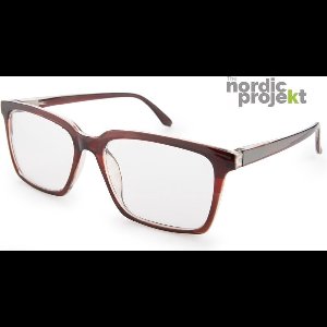 Nordic Project NPBC Borgholm Leesbril +1.00 Bruin transparant