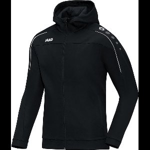 Jako Classico Jas met Kap - Jassen  - zwart - M