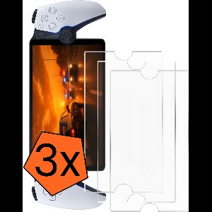 Screenprotector - Geschikt voor PlayStation Portal Screenprotector Bescherm Glas - Tempered Glass Geschikt voor PlayStation Portable Screen Protector - 3 PACK