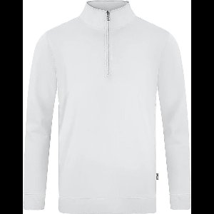 Jako Doubletex Ziptop Heren - Wit | Maat: XXL
