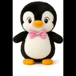 Schattige zwarte Pinguïn van Best4Juniors, Perfect voor kinderen en verzamelaars, Deze superzachte knffel 25 cm is het perfecte cadeau voor verjaardagen, Kerst en babyshowers, Speelgoed!