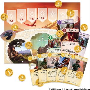 A Game of Thrones B'Twixt - Kaartspel (ENG)