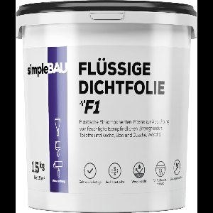 SimpleBau Vloeibare Afdichtingfilm F1  1,5kg