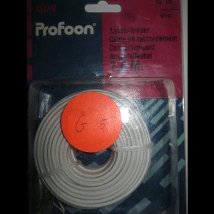 Profoon ISDN aansluitsnoer 7.6 mtr IS-76